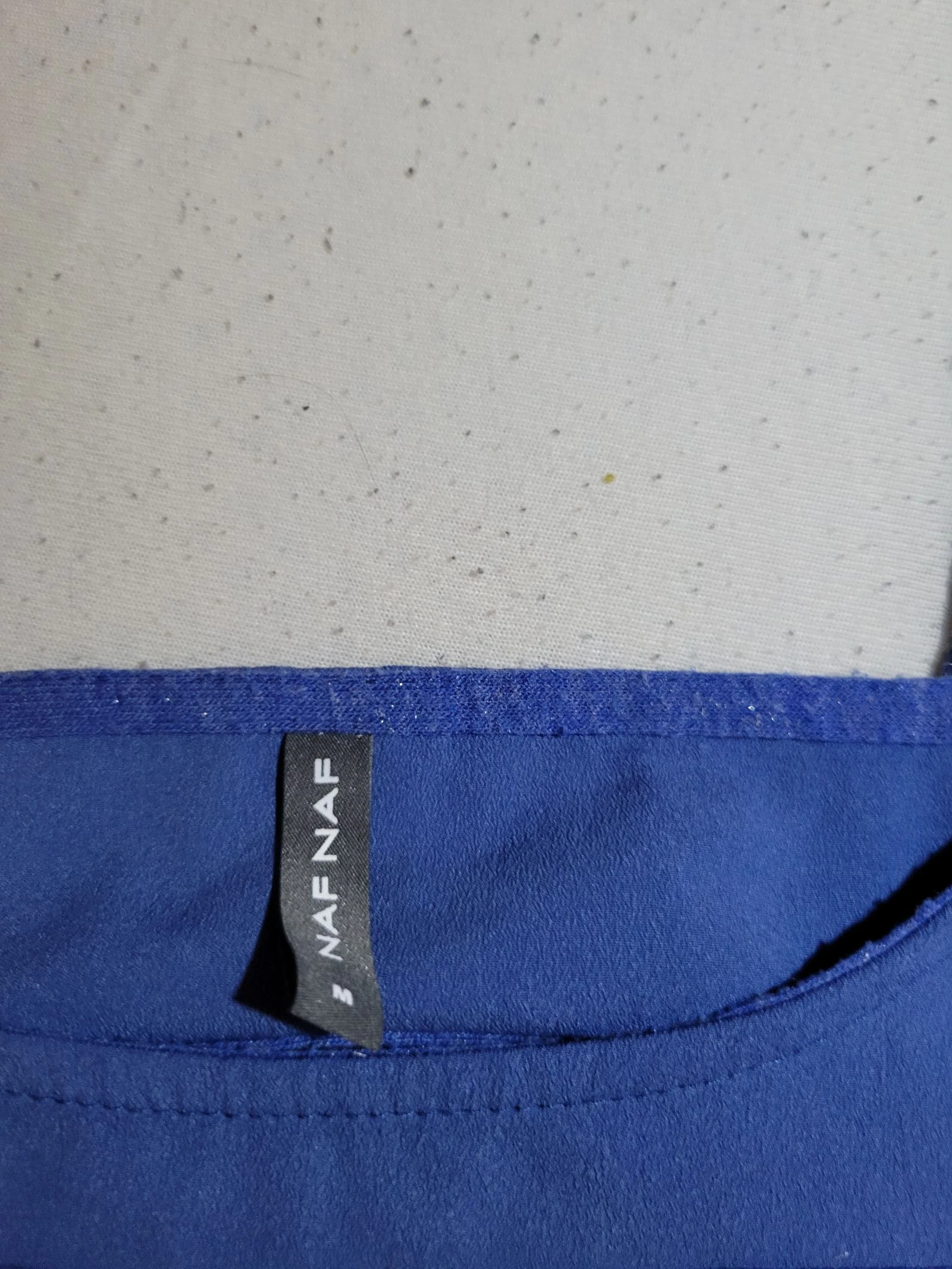 Blusa azul NAF NAF - Estilo original - Tamanho M-L – photo 6